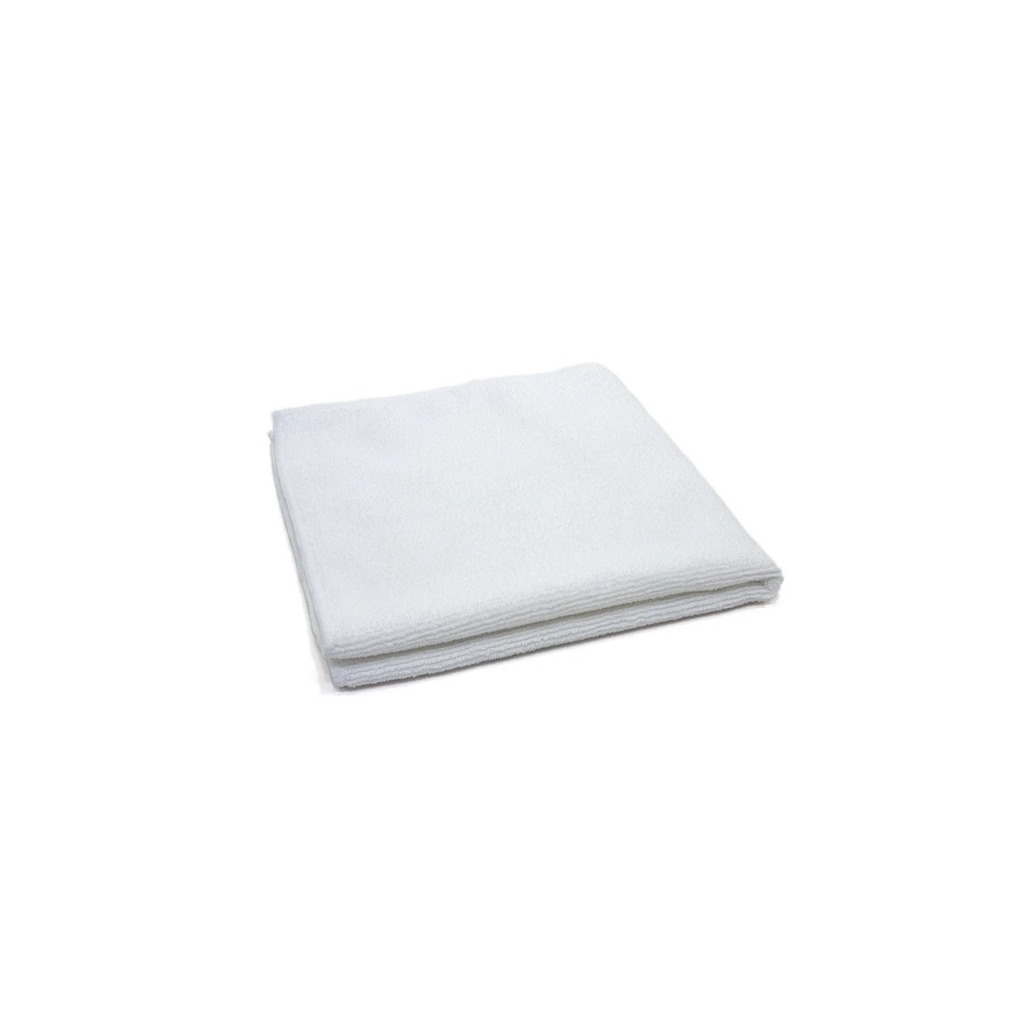 White single Autofiber [Utility 300] All-Purpose Edgeless Microfiber Towel, 300GSM for all-purpose cleaning.