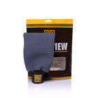 Work Stuff PURE VIEW Glass Mitt with dual-sided microfiber for deep cleaning and streak-free polishing of glass surfaces.