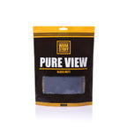 Work Stuff PURE VIEW Glass Mitt with dual-sided microfiber for deep cleaning and streak-free polishing of glass surfaces.