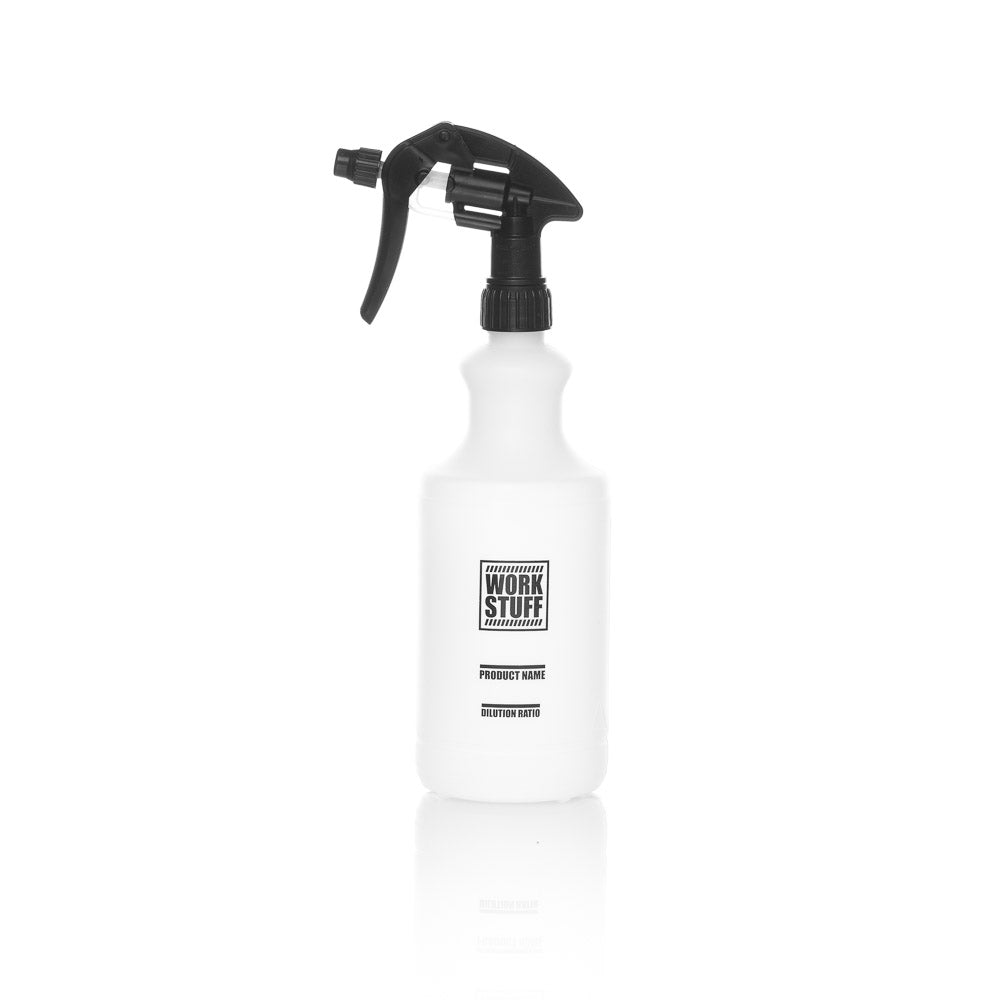 Work Stuff WORK BOTTLE – durable, chemical-resistant detailing bottle with precise measuring scale and ergonomic design.