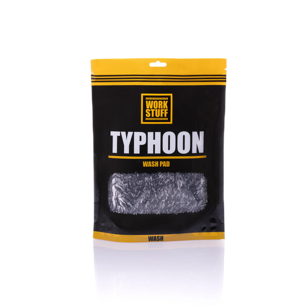 Work Stuff TYPHOON Wash Pad shown in bag for gentle and effective automotive washing.