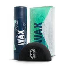 GYEON Q² Wax shown with included foam applicator for safe, effective application and long-lasting protection.