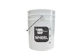 AutoFiber 5 Gallon Clear Bucket with Gallon Markers by AutoFiber | Auto Detailing Supplies