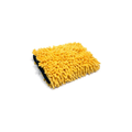 AutoFiber Zero Cuff Microfiber Noodle Wash Mitt in Gold for scratch-free car washing with improved comfort and flexibility.